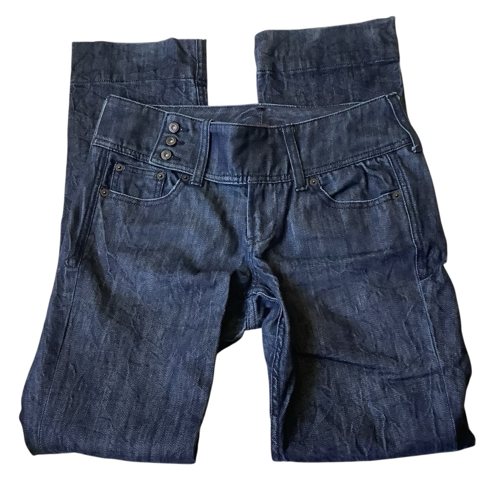 6R Low Rise Straight Leg Tommy Hilfiger Dark Blue Jeans